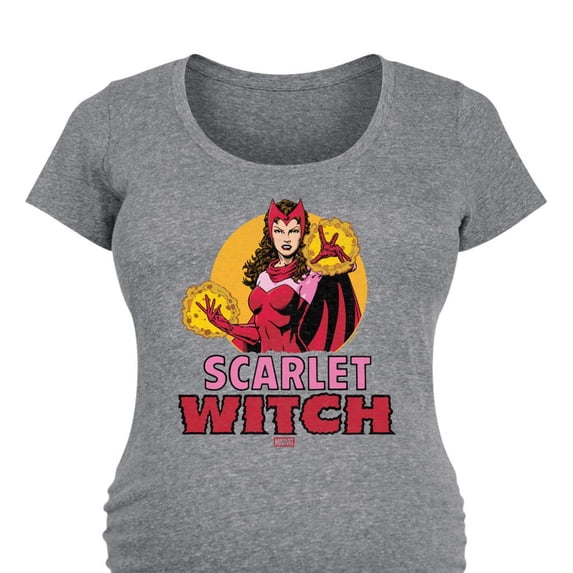 Marvel - Scarlet Witch Logo - Women's Maternity Scoop Neck Graphic T-Shirt