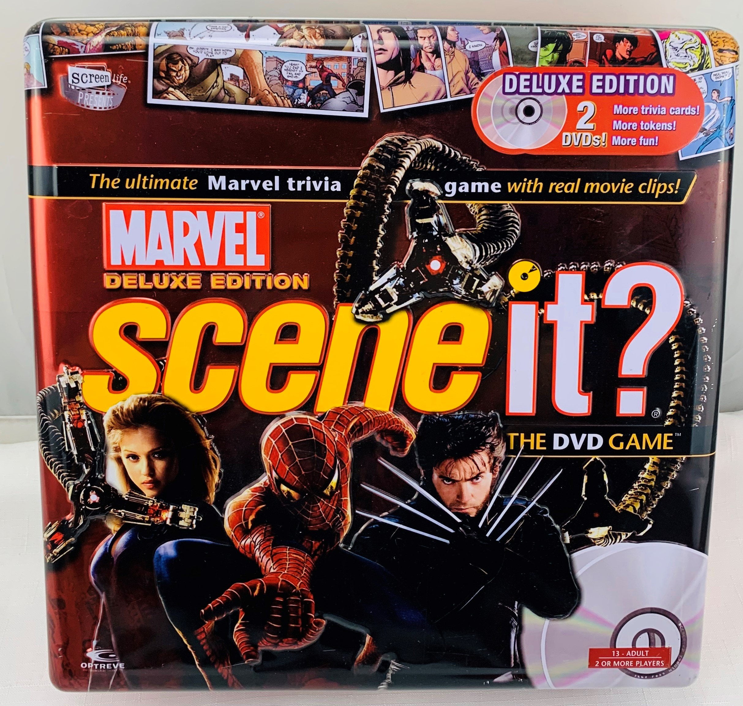 Marvel Scene It Deluxe Game - 2006 - Mattel - Walmart.com