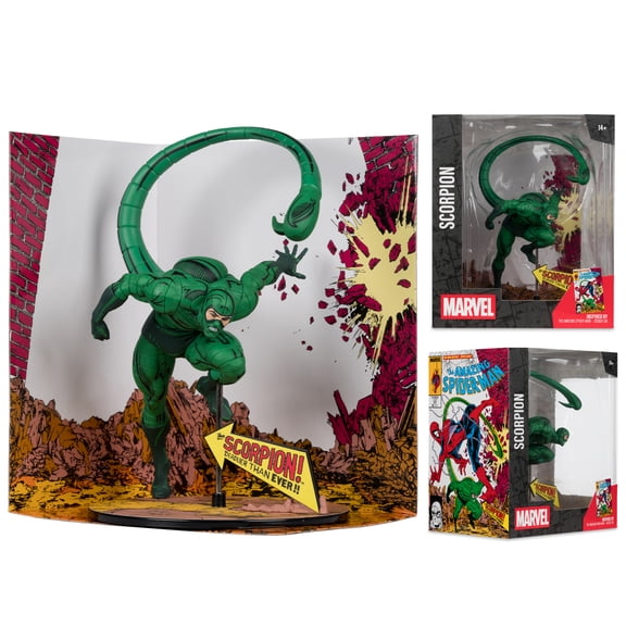 Marvel Scorpion 1:10th Scale Collectible (Amazing Spider-Man #318)- McFarlane Toys