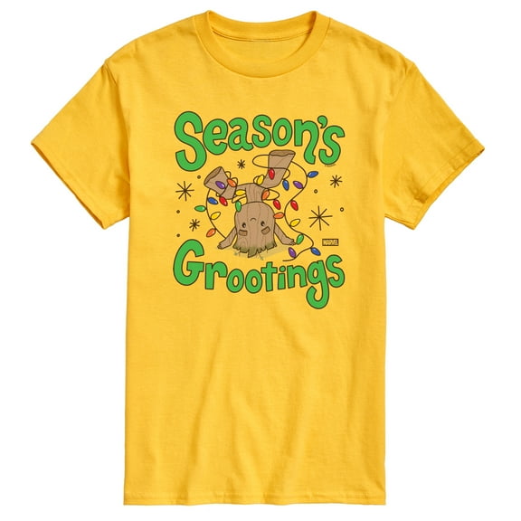 Marvel - Seasons Grootings - Men's Short Sleeve Graphic T-Shirt