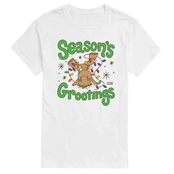 Marvel - Seasons Grootings - Men's Short Sleeve Graphic T-Shirt
