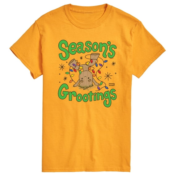 Marvel - Seasons Grootings - Men's Short Sleeve Graphic T-Shirt