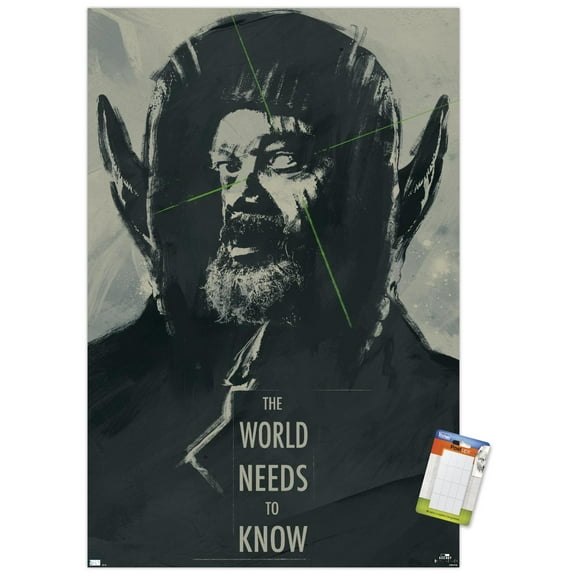 Marvel Secret Invasion - Nick Fury The World Needs To Know Wall Poster, 14.725" x 22.375"