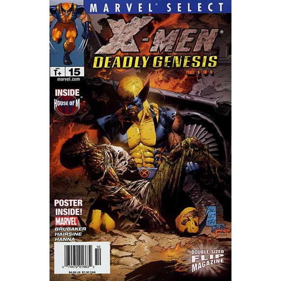 Marvel Select Flip Magazine #15 VF ; Marvel Comic Book