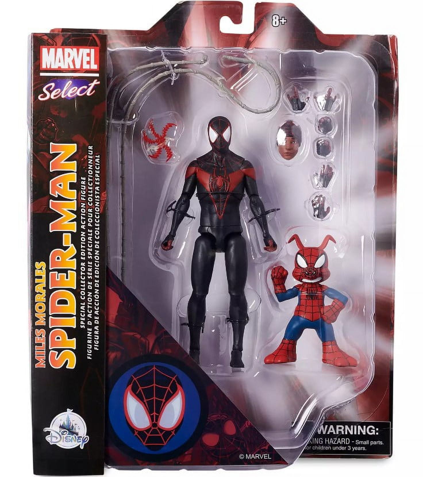 Marvel Select Miles Morales Spider-Man Action Figure (with Spider-Ham)