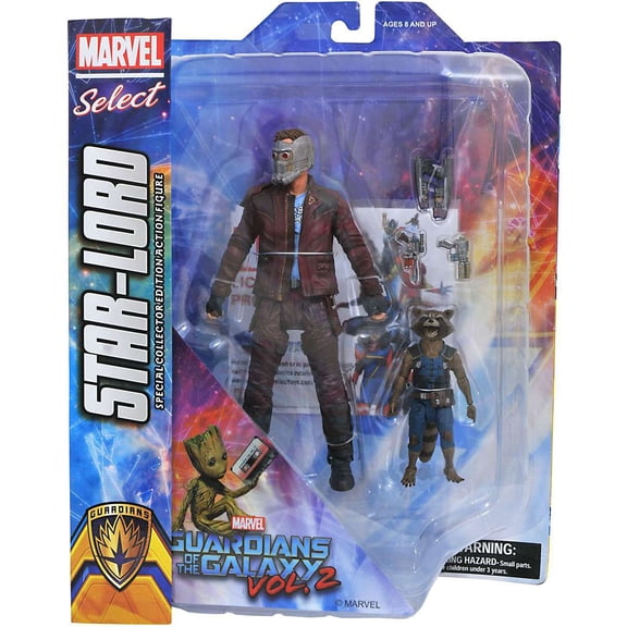 Marvel Select Star-Lord & Rocket Raccoon Action Figure