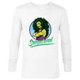 thumbnail image 1 of Marvel Sensational She-Hulk Retro Comic - Long Sleeve T-Shirt for Men - Customized-White, 1 of 5