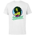 thumbnail image 1 of Marvel Sensational She-Hulk Retro Comic - Short Sleeve Cotton T-Shirt for Adults - Customized-White, 1 of 5