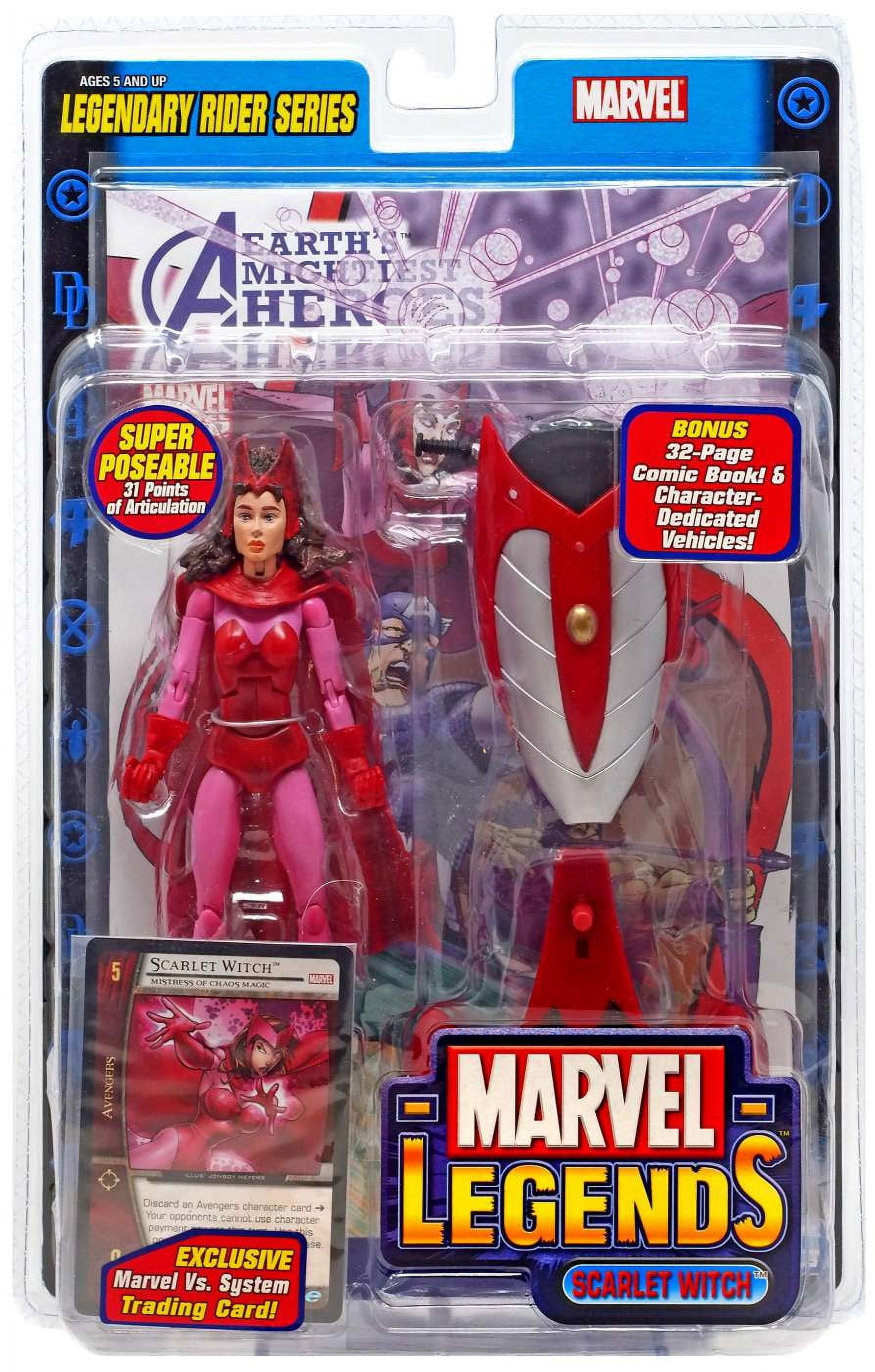Marvel Series 11 Legendary Riders Scarlet Witch Action Figure
