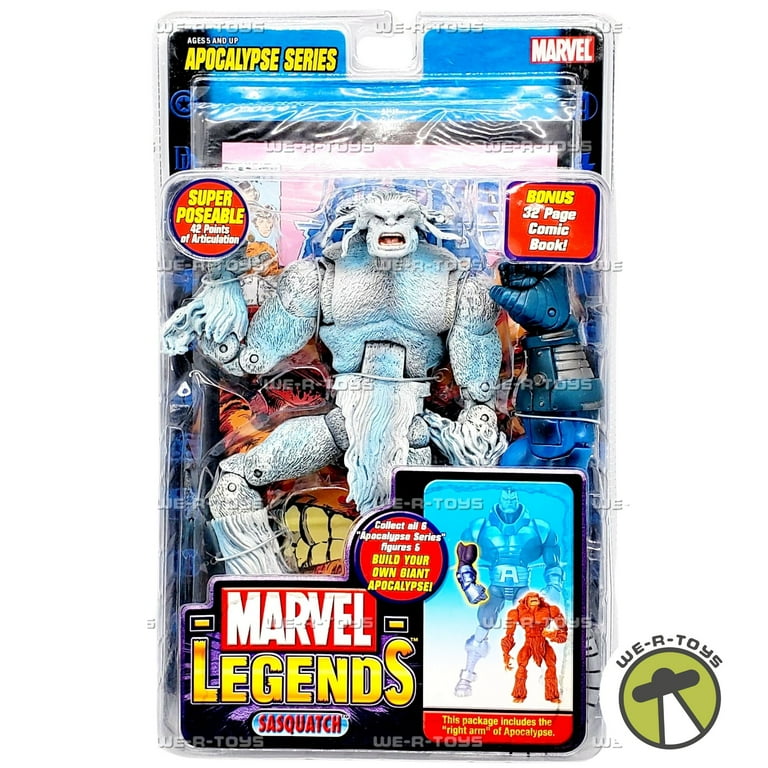 Marvel Series 12 Apocalypse Sasquatch Action Figure (White Variant