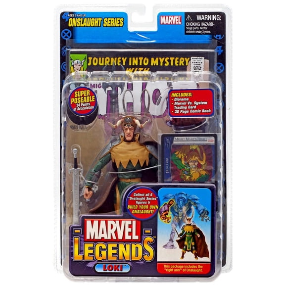 Marvel Series 13 Onslaught Loki Action Figure (Crown of Lies Variant)