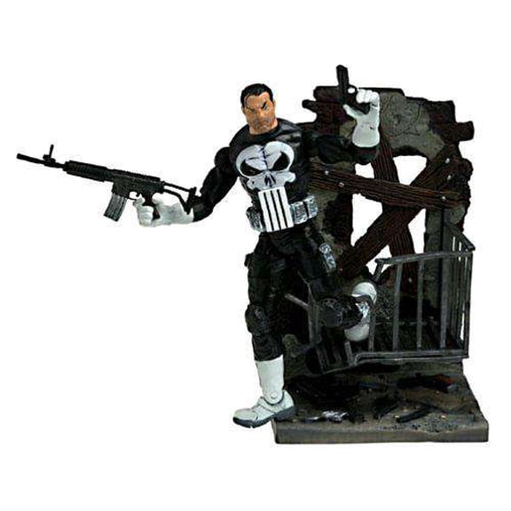Marvel Legends Punisher Action Figure and Comic Book Series IV 2003 Marvel 70378