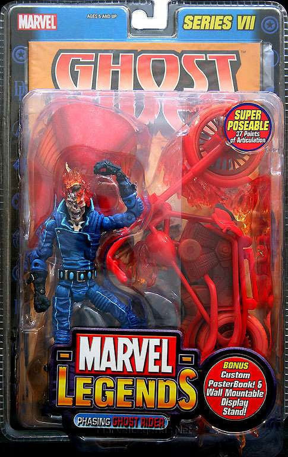 Marvel Series 7 Ghost Rider Action Figure (Phasing Variant Marvel Series 7 Ghost Rider Action Figure (Phasing Variant