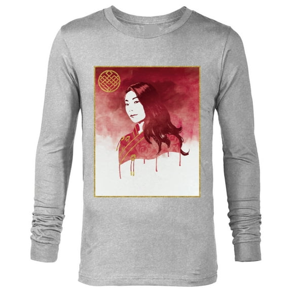 Marvel Shang-Chi Legend of the Ten Rings Katy Portrait - Long Sleeve T-Shirt for Men – Customized-Athletic Heather