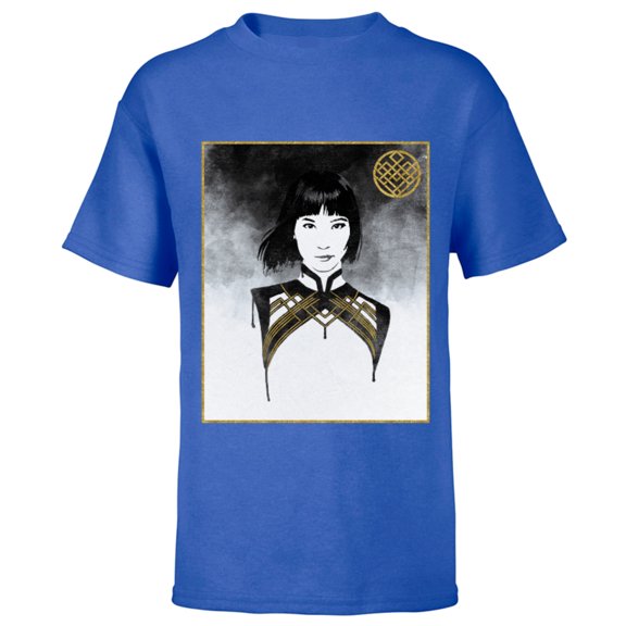 Marvel Shang-Chi Legend of the Ten Rings Xialing Portrait - Short Sleeve T-Shirt for Kids – Customized-Royal