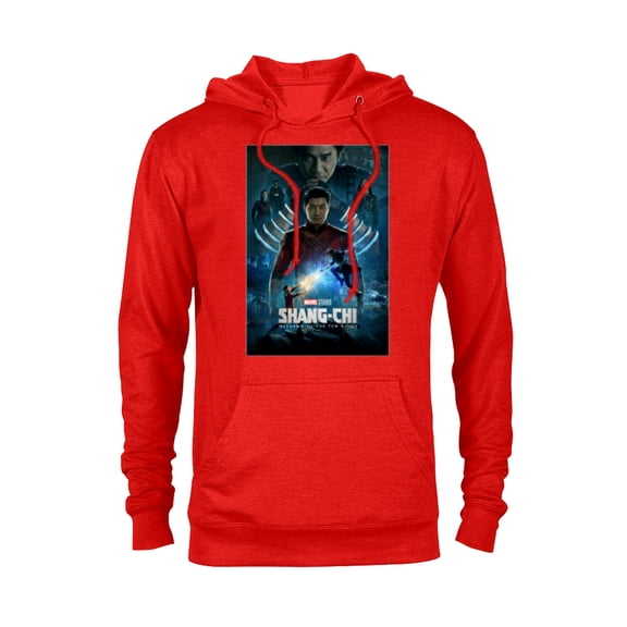 Marvel Shang-Chi and The Legend of the Ten Movie Poster - Pullover Hoodie for Adults – Customized-Red Heather