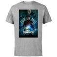 thumbnail image 1 of Marvel Shang-Chi and The Legend of the Ten Movie Poster - Short Sleeve Cotton T-Shirt for Adults - Customized-Athletic Heather, 1 of 5