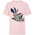 thumbnail image 1 of Marvel Shang-Chi and The Legend of the Ten Rings Morris - Short Sleeve T-Shirt for Kids – Customized-Soft Pink, 1 of 5