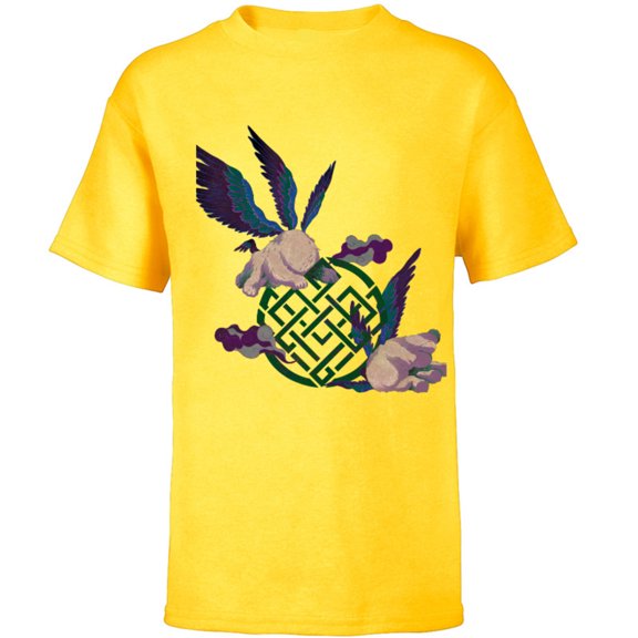 Marvel Shang-Chi and The Legend of the Ten Rings Morris - Short Sleeve T-Shirt for Kids – Customized-Yellow