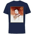 thumbnail image 1 of Marvel Shang-Chi and The Legend of the Ten Rings Portrait - Short Sleeve Cotton T-Shirt for Adults - Customized-Navy, 1 of 5