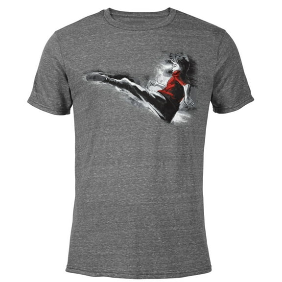 Marvel Shang-Chi and The Legend of the Ten Rings Sketch - Short Sleeve Blended T-Shirt for Adults – Customized-Dark Heather