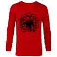 thumbnail image 1 of Marvel Shang-Chi and The Legend of the Ten Rings Wenwu - Long Sleeve T-Shirt for Men – Customized-New Red, 1 of 5