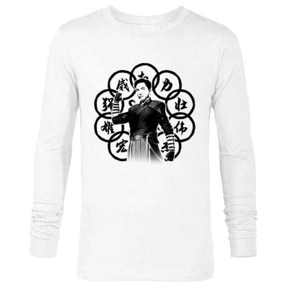 Marvel Shang-Chi and The Legend of the Ten Rings Wenwu - Long Sleeve T-Shirt for Men – Customized-White