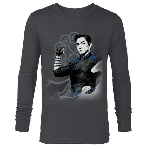 Marvel Shang-Chi and The Legend of the Ten Rings Wenwu Power - Long Sleeve T-Shirt for Men – Customized-Charcoal Heather