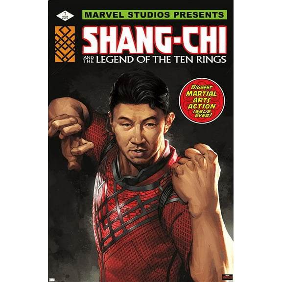 Marvel Shang-Chi and the Legend of the Ten Rings - Action Issue Wall Poster, 22.375" x 34"