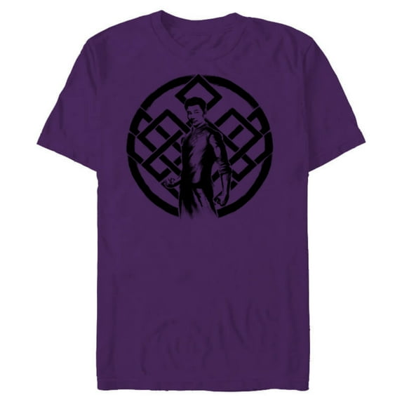 Marvel Shang-Chi and the Legend of the Ten Rings Ether Brush - Short Sleeve Blended T-Shirt for Adults – Customized-Purple