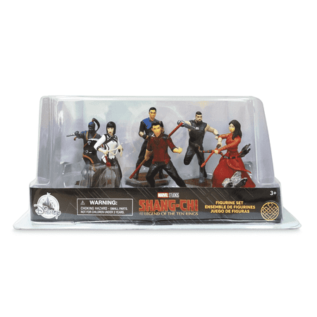 Marvel Shang- Chi and the Legend of the Ten Rings Shang-Chi 6-Piece PVC Figure Play Set
