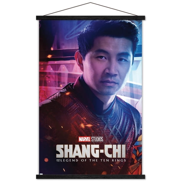 Marvel Shang-Chi and the Legend of the Ten Rings - Shang-Chi One Sheet Wall Poster with Magnetic Frame, 22.375" x 34"