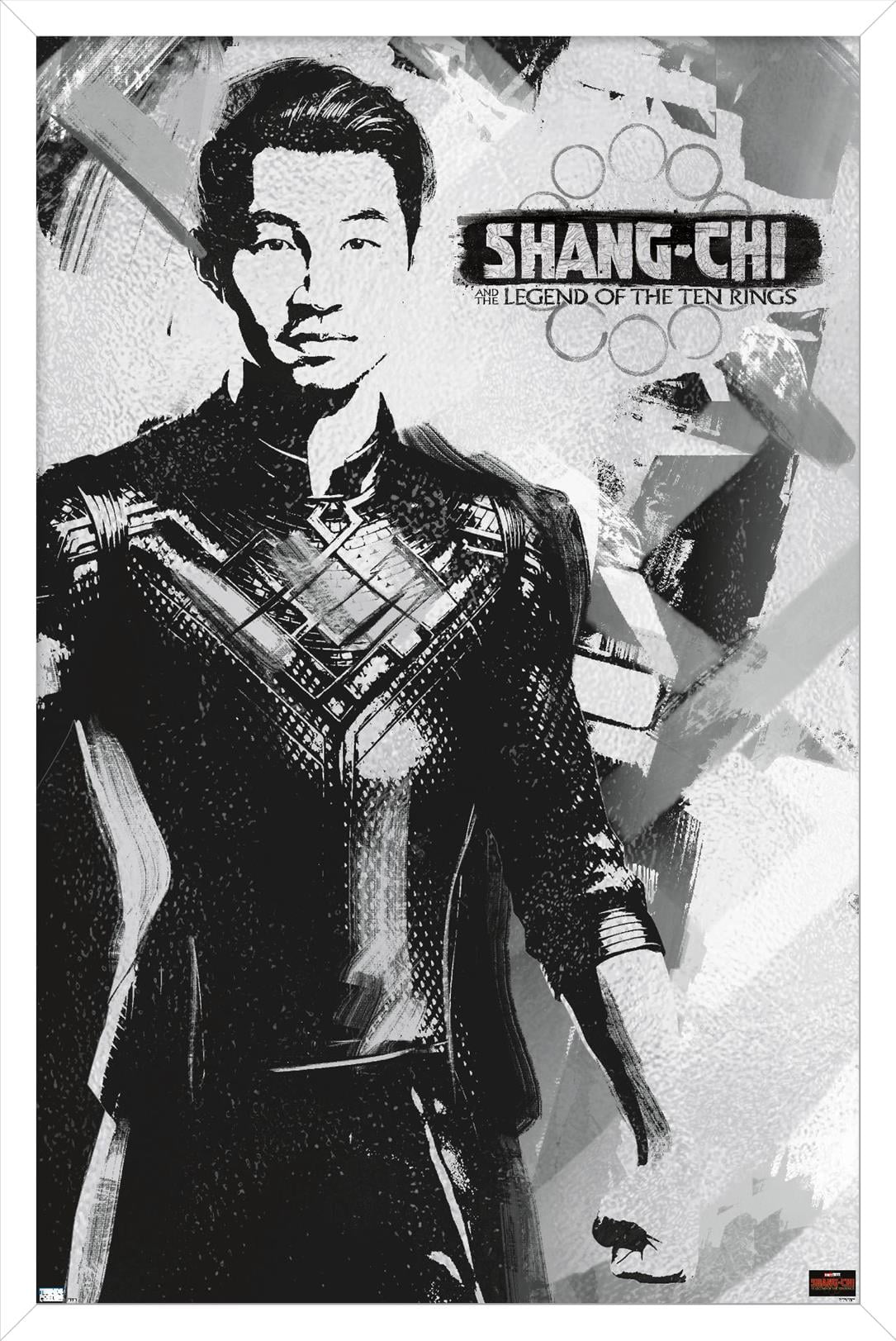 Marvel Shang-Chi and the Legend of the Ten Rings - Shang-Chi Wall Poster, 22.375" x 34", Framed