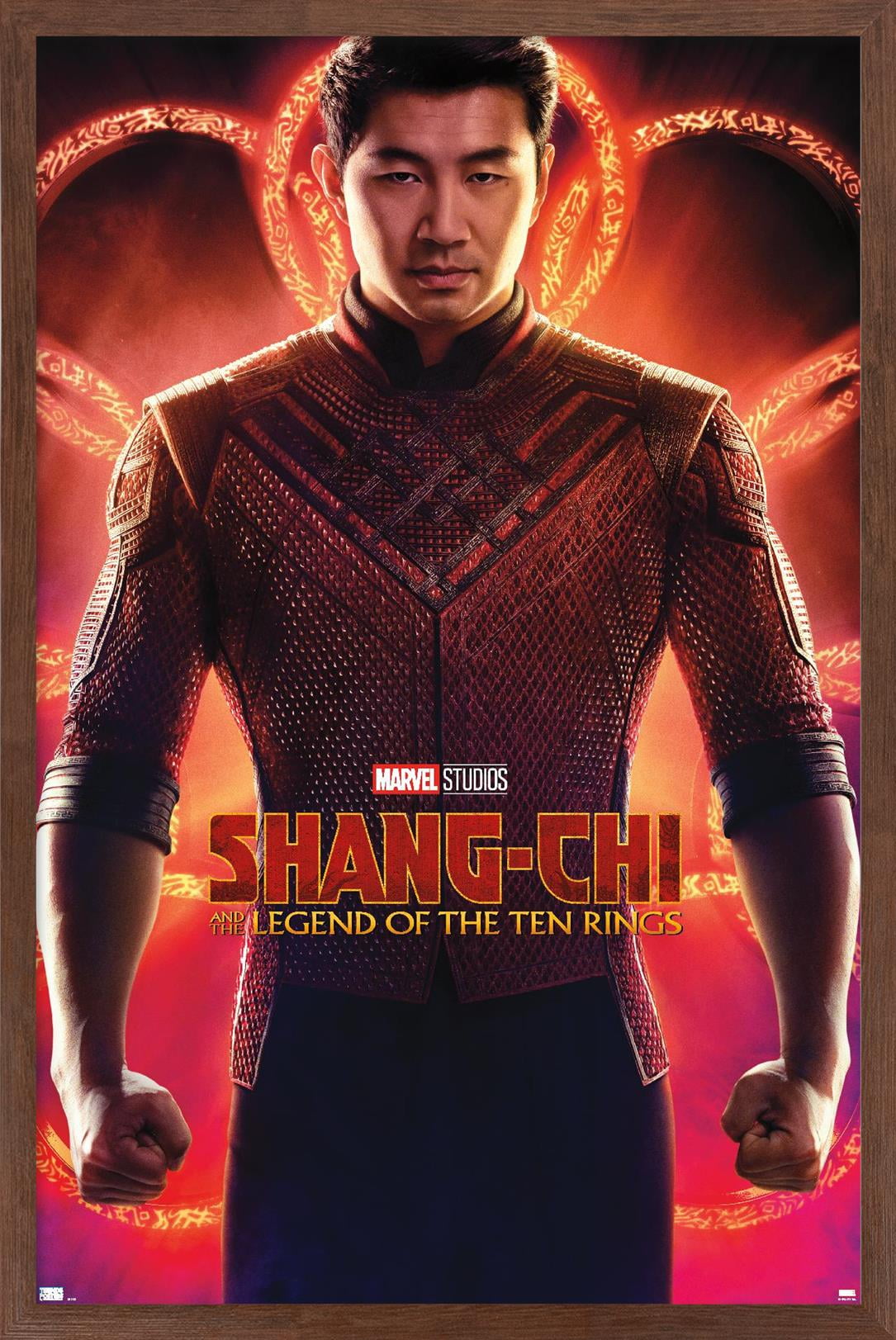 Marvel Shang-Chi and the Legend of the Ten Rings - Teaser Wall Poster, 22.375" x 34", Framed