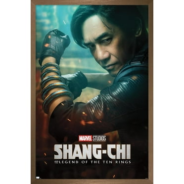 Marvel Shang-Chi and the Legend of the Ten Rings - WenWu One Sheet Wall Poster, 14.725" x 22.375", Framed