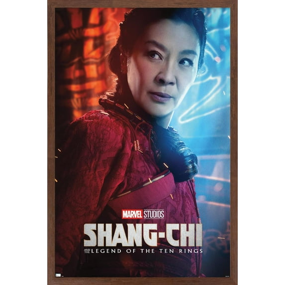 Marvel Shang-Chi and the Legend of the Ten Rings - Ying Nan One Sheet Wall Poster, 14.725" x 22.375", Framed