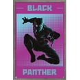 thumbnail image 1 of Marvel Shape of a Hero - Black Panther Wall Poster, 14.725" x 22.375", Framed, 1 of 3