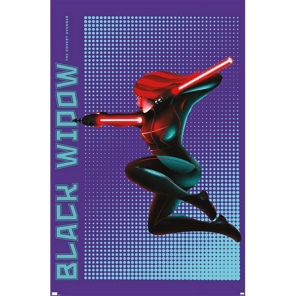 Marvel Shape of a Hero - Black Widow Wall Poster, 22.375" x 34"
