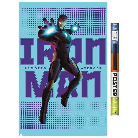 Marvel Shape of a Hero - Iron Man Wall Poster, 22.375" x 34"