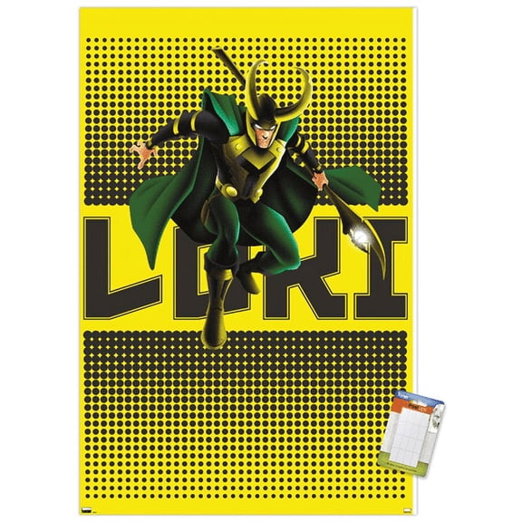 Marvel Shape of a Hero - Loki Wall Poster, 22.375" x 34"