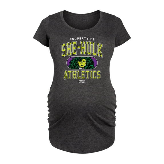 Marvel She Hulk - Athletics - Maternity Scoop Neck Graphic T-Shirt