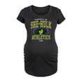 thumbnail image 1 of Marvel She Hulk - Athletics - Maternity Scoop Neck Graphic T-Shirt, 1 of 5