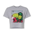 thumbnail image 1 of Marvel She Hulk - Comic Panel - Juniors Cropped Graphic T-Shirt, 1 of 5
