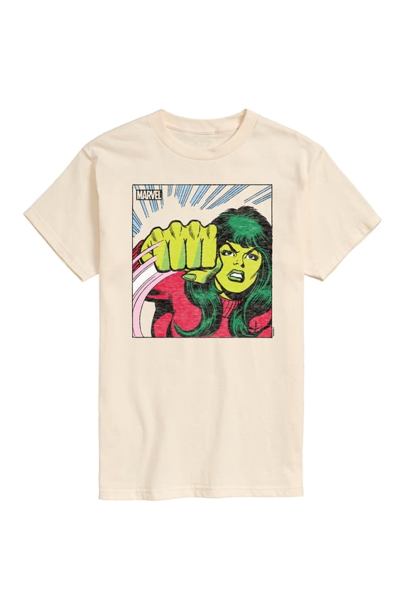 She Hulk - Comic Panel - Men's Short Sleeve Graphic T-Shirt
