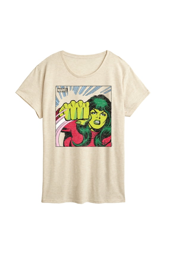 She Hulk - Comic Panel - Women's Short Sleeve Graphic T-Shirt
