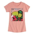 thumbnail image 1 of Marvel She Hulk - Comic Panel - Youth And Toddler Girls Fitted Short Sleeve Graphic T-Shirt, 1 of 5