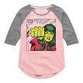thumbnail image 1 of Marvel She Hulk - Comic Panel - Youth And Toddler Girls Shirt Tail Raglan, 1 of 4