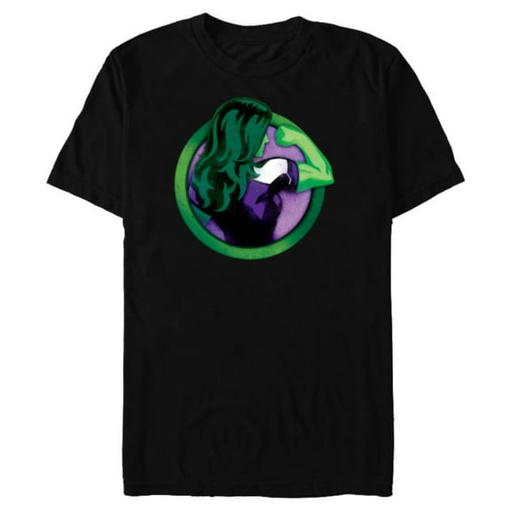 Marvel She-Hulk Icon - Short Sleeve Blended T-Shirt for Adults - Customized-Black