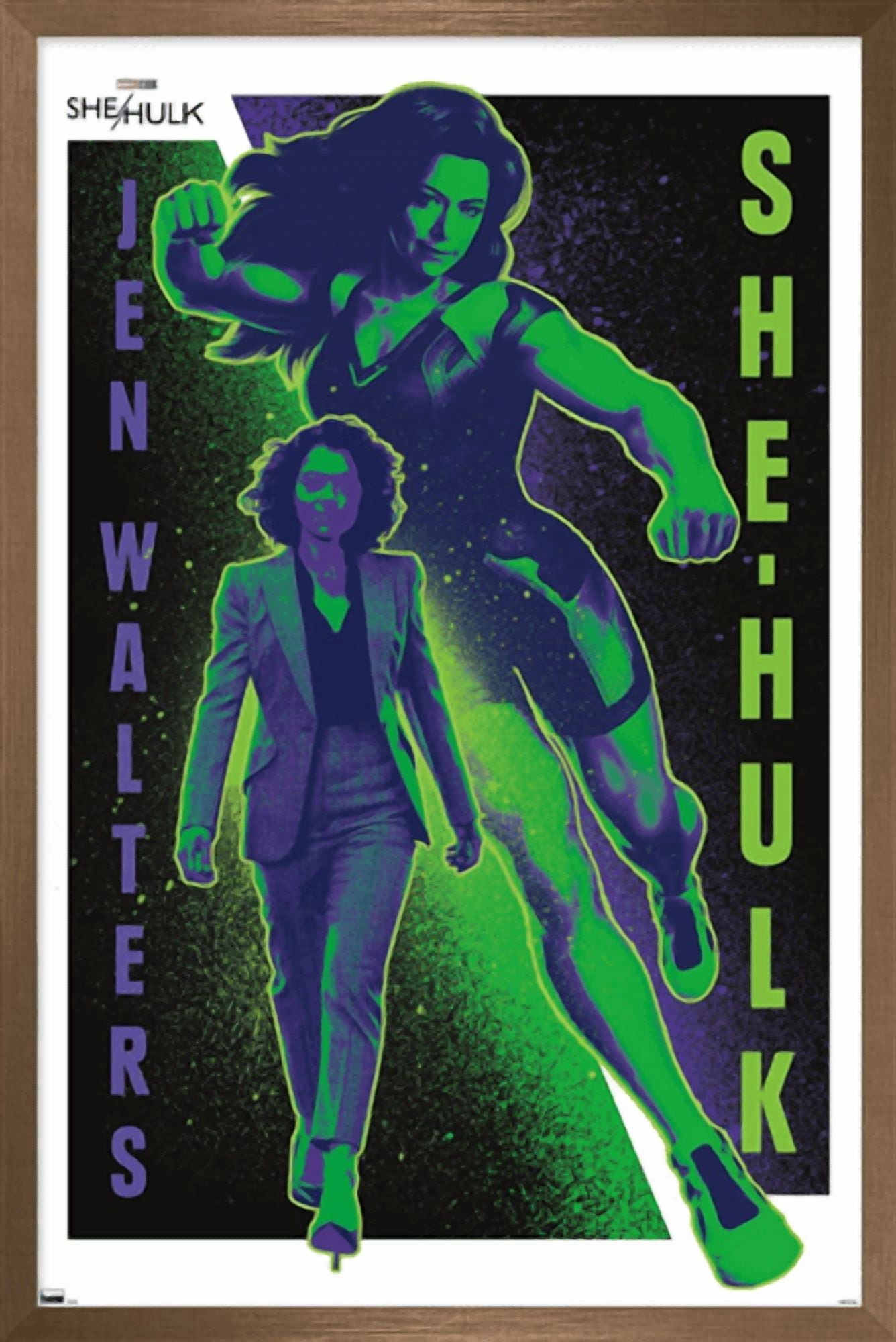 Marvel She-Hulk - Jen Walters Wall Poster, 22.375" x 34" Framed