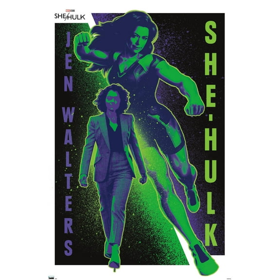 Marvel She-Hulk - Jen Walters Wall Poster, 22.375" x 34"